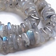 Chapelets de perles en labradorite naturelle  X-G-G841-B02-3