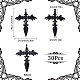 Sunnyclue 30pcs pendentifs en alliage de style gothique FIND-SC0004-02-2