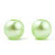 Perline di perle imitazione plastica abs verniciate a spruzzo OACR-T015-05A-10-2