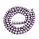Chapelets de perles en verre opaques EGLA-T008-16G-2