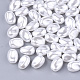 Cuentas de perlas de imitación de plástico abs ecológico OACR-T012-13A-1