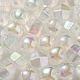 Placage uv perles acryliques transparentes lumineuses OACR-P010-01E-3