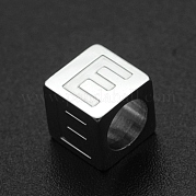 Европейские бусины из нержавеющей стали 201 STAS-N090-LA062-E