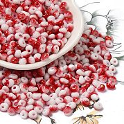 Выпечка краска стеклянные бусины SEED-F006-01A-06