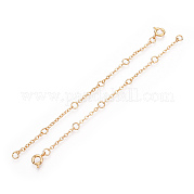 Удлинитель цепи из латуни KK-ZX024-36G-E
