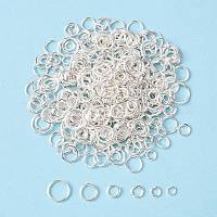 Messing Open Ringe springen KK-MSMC005-S