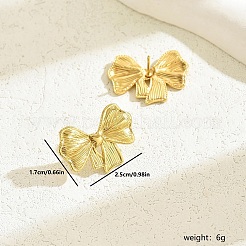 Pendientes de acero inoxidable con lazo Sweet 201&nbsp;SK0525-2