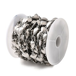 Cadenas de eslabones de corazón de acero inoxidable 304&nbsp;CHS-C016-20P