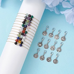 Ensemble de bracelets ronds tressés en perles&nbsp;SJEW-JS01310
