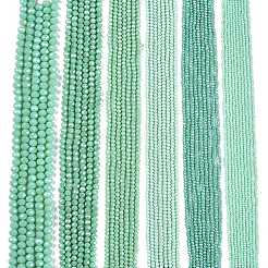 FilI di perline in vetro placcato&nbsp;LS-EGLA-A044-P3mm-A14