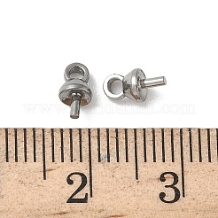 Pendentifs à épingles en acier inoxydable 304 pour perles&nbsp;STAS-L300-004B-P