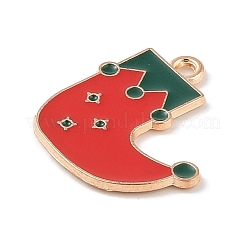 Natale in lega tema ciondoli smaltati&nbsp;LS-ENAM-Z010-05A-KCG