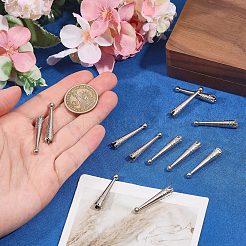 12 Stück Kordelende aus Zinklegierung&nbsp;FIND-CA0011-78P