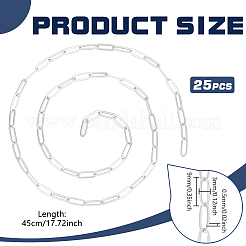Cadenas de clips de latón de 11.25 m&nbsp;CHC-BC0001-27S
