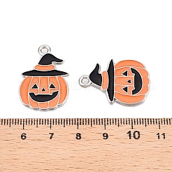 Halloween-Thema Legierung Emaille Anhänger&nbsp;ENAM-T020-08A