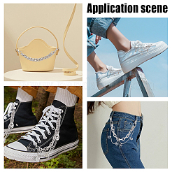 8 chaîne de chaussures en alliage de style 4 pièces&nbsp;DIY-WR0002-29