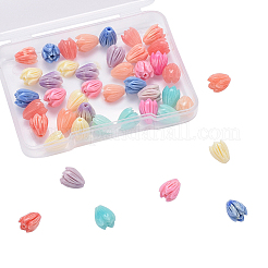 40 pz 8 colori conchiglia perline in resina in polvere&nbsp;RESI-CJ0001-144