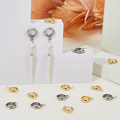 201 accesorios para pendientes de aro huggie de acero inoxidable&nbsp;FIND-DC0006-43B