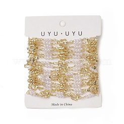 Catene a maglie a farfalla in ottone con placcatura a cremagliera&nbsp;CHC-C026-12