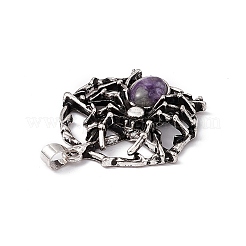 Ciondoli charoite naturale&nbsp;KK-A173-03AS-07