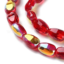 Trasparenti perle di vetro placca fili&nbsp;GLAA-Q099-F01-M02