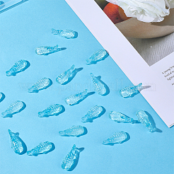 50 Stück transparente Harz-Cabochons&nbsp;RESI-ME0001-40