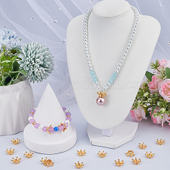 100pcs capuchons de perles en alliage de style tibétain&nbsp;FIND-SC0009-85G