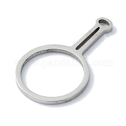 Pendentifs en acier inoxydable 304 anti-ternissement&nbsp;STAS-C097-20P