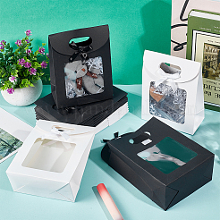 24 Stück rechteckige Geschenktüten aus Papier in 2 Farben&nbsp;ABAG-NB0001-80