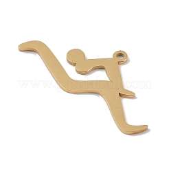 Ciondoli in acciaio inox 304&nbsp;LS-STAS-B062-10G