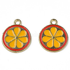 Pendentifs d'émail en alliage&nbsp;ENAM-N059-22