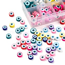 250 Stück handgefertigte Fimo-Perlen&nbsp;CLAY-LS0001-10