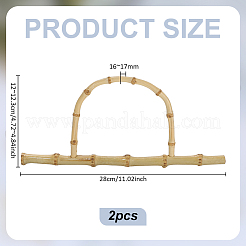 Bambustaschengriffe&nbsp;DIY-WH0750-206