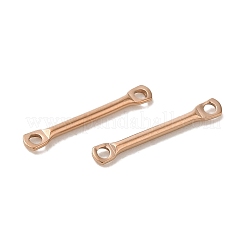 Conectores de acero inoxidable 304 con revestimiento iónico (IP)&nbsp;STAS-Q323-06B-RG