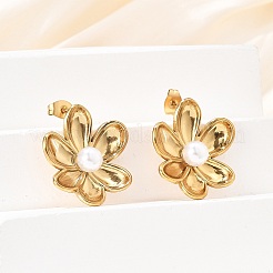 Pendientes de acero inoxidable 304&nbsp;EJEW-D319-04G