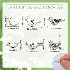 150pcs 3 Arten tibetanische Legierungsperlen&nbsp;FIND-SC0010-63