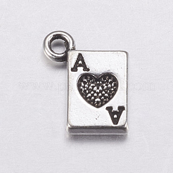 Poker Tibétain breloques en argent&nbsp;AC0322