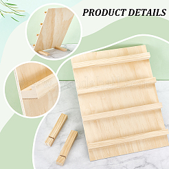Displayständer aus Holz&nbsp;ODIS-WH0038-146B