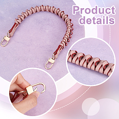 Geflochtene Taschenriemen aus Kunstleder&nbsp;FIND-WH0110-990