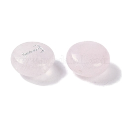 Perles de quartz rose naturel&nbsp;G-L524-20T-01