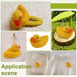 Wollfilz-Ente&nbsp;AJEW-WH0455-335