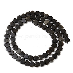 Natürlichen Obsidian Perlen Stränge&nbsp;G-M403-A41-02