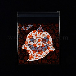 Kunststoff-Backgeschirrbeutel mit Halloween-Motiv&nbsp;ABAG-F007-02B