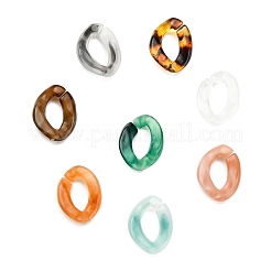 Anelli in acrilico trasparente che collega&nbsp;OACR-S038-005A-C-M