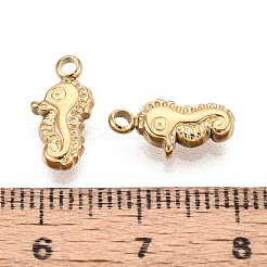 Seepferdchen-Anhänger aus 304 Edelstahl&nbsp;STAS-T069-04G