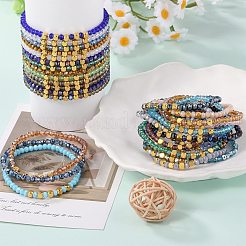 Glasperlen Armbänder&nbsp;BJEW-SW01604-02