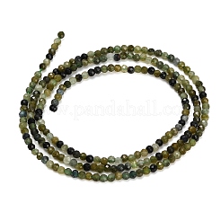 Brins de perles de tourmaline verte naturelle&nbsp;GG-CBAA9B4-B01-01