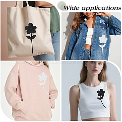 2 Stück 2 Farben Polyester & Baumwolle Blumen-Anstecknadeln für Kleidung&nbsp;JEWB-CY0001-05