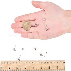 Ohrstecker-Beschläge aus Edelstahl 304&nbsp;STAS-PH0018-68P