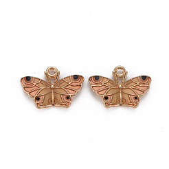 Pendentifs d'émail en alliage&nbsp;ENAM-N055-014C-NR
